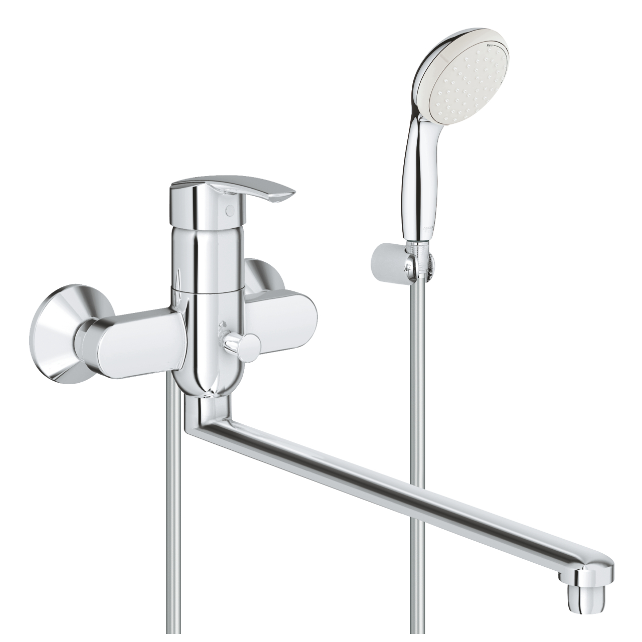 Grohe Multiform 3270800a. Смеситель Grohe Multiform 3270800. Смеситель для ванны Grohe Multiform 3270800a. Grohe Multiform с душевым гарнитуром New Tempesta II, хром 3270800a.