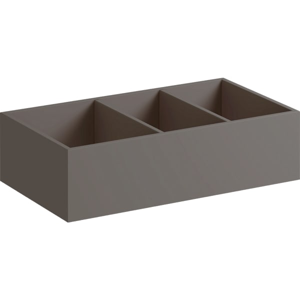 Органайзер для тумбы Xeno² 37,3 см, серый / меламин, древесная ...