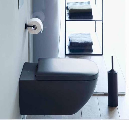 Унитаз подвесной duravit rimless с покрытием wondergliss