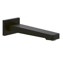 Излив Architectura Square матовый, длина излива 22,4см, чёрный цвет, неповоротный, Villeroy&Boch TVT125002000K5 Villeroy&Boch