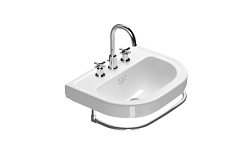 Подвесная раковина Canova Royal 56х44х17 см, санфарфор, Catalano 156CV00 Catalano