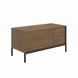 Модуль под раковину Atollo 110х50х40,4 см, цвет коричневый, система push-to-open, Kerama Marazzi AT.110\WD Kerama Marazzi