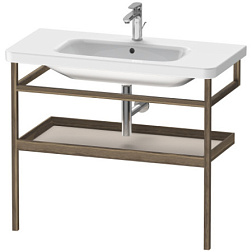 Консоль для раковины DuraStyle 94х44х80,5 см, чёрный орех / серо-коричневый, Duravit DS988309177 Duravit