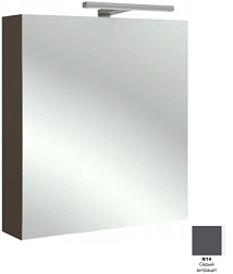Зеркало Odeon Up 60х65 см, правосторонний, серый антрацит, с подсветкой, Jacob Delafon EB795DRU-N14 Jacob Delafon