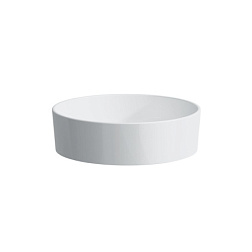 Накладная раковина Kartell by laufen 40х40х12 см, глянцевый черный, без отв для смесителя, SaphirKeramik, Laufen 8.1233.1.020.112.1 Laufen
