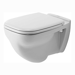 Подвесной унитаз D-Code 35,5х54,5 см, с сиденьем, Duravit 45351900A1 Duravit