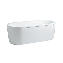 Акриловая ванна Solutions 170х75 см, свободностоящая, овальная, Laufen 2.2251.2.000.000.1 Laufen