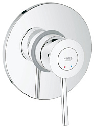 Встраиваемый в стену смеситель без излива BauClassic 1 функция, Grohe 29048000 Grohe