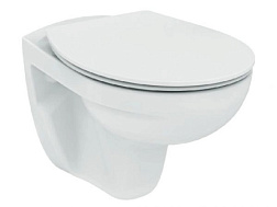 Подвесной унитаз Tirso 36х52 см, безободковый, с сиденьем, Ideal Standard R034301 Ideal Standard