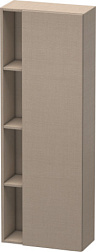 Шкаф-колонна DuraStyle 50х24х140 см, лен, правый, подвесной монтаж, Duravit DS1238R7575 Duravit
