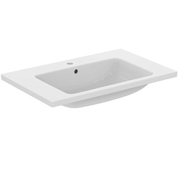 Подвесная раковина I.life B 81х51х18 см, санфарфор, с отв. под смеситель, Ideal Standard T460401 Ideal Standard