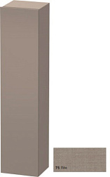 Шкаф-колонна DuraStyle 40х36х180 см, корпус-базальт матовый, фронт-лен, правый, подвесной монтаж, Duravit DS1229R7543 Duravit