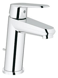 Смеситель для умывальника Eurodisc Cosmopolitan s-size, неповоротный излив, с донным клапаном, Grohe 23049002 Grohe