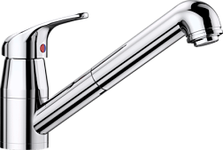 Смеситель для кухни с выдвижной лейкой Daras-S-F , Blanco 521752 Blanco
