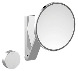 Настенное косметическое зеркало для ванной iLook_move с сенсорной панелью, хром, с подсветкой, Keuco 17612019002 Keuco
