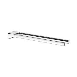 Рожковый полотенцедержатель Aveno 45 см, двойной, хром, неповоротный, Keuco 14618010000 Keuco