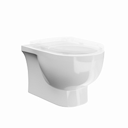 Подвесной унитаз Buongiorno 36х55 см, безободковый, без сиденья, Kerama Marazzi BG.Pro.wc.02 Kerama Marazzi