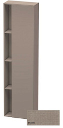 Шкаф-колонна DuraStyle 50х24х180 см, корпус-базальт матовый, фронт-лен, правый, подвесной монтаж, Duravit DS1248R7543 Duravit