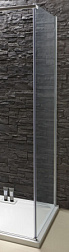 Боковая стенка душевого ограждения Contra 90х195 см, прозрачное стекло, 90 см, 8 мм, Jacob Delafon E22FC90-GA Jacob Delafon