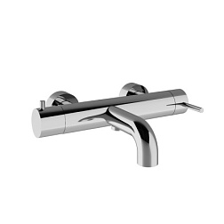 Настенный смеситель Up+ неповоротный излив, с выходом на душ (без лейки), Treemme IT6B50CCVLZZ Treemme