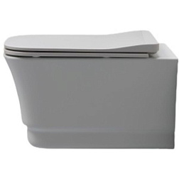 Подвесной унитаз Idea 35х51 см, безободковый, без сиденья, White Ceramic W1000301 White Ceramic