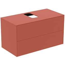 Модуль под раковину Conca 100х50,5х55 см, матовый закат, система push-to-open, Ideal Standard T3942Y3 Ideal Standard