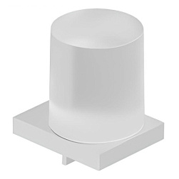 Настенный дозатор Vela C матовый, цвет белый, с держателем, Kludi 3197653 Kludi