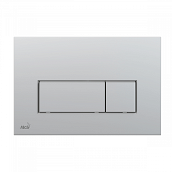 Клавиша смыва Thin матовая, хром, пластик, механическая, Alcaplast M572 Alcaplast