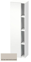 Шкаф-колонна DuraStyle 50х36х180 см, корпус-белый матовый, фронт-серо-коричневый, левый, подвесной монтаж, Duravit DS1249L9118 Duravit