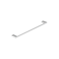 Горизонтальный полотенцедержатель Vela C 45 см, матовый, цвет белый, Kludi 3198053 Kludi