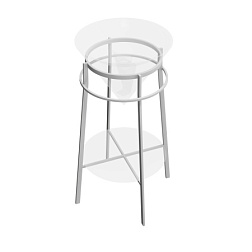 Консоль для раковины Cono 44,5х44,5х77 см, белая матовая, Kerama Marazzi CO.44\WHT.M Kerama Marazzi