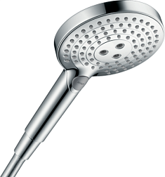 Душевая лейка Raindance Select S матовый, 3 режима, белый цвет, без шланга, Hansgrohe 26530700 Hansgrohe