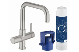 Кухонный смеситель для фильтра Blue суперсталь, Grohe 31299DC1 Grohe