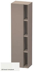 Шкаф-колонна DuraStyle 50х36х180 см, корпус-базальт матовый, фронт-белый глянцевый, левый, подвесной монтаж, Duravit DS1249L2243 Duravit