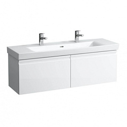 Модуль под раковину Pro S 125,8х45х39 см, белый глянцевый, 2 ящика+отсек, Laufen 4.8357.2.096.999.1 Laufen