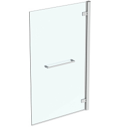 Шторка для ванны I.life 90х150 см, правая, прозрачная, поворотная, Ideal Standard T4888EO Ideal Standard