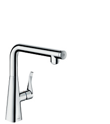 Смеситель для кухни Metris Select comfortzone 260, поворотный излив, Hansgrohe 14847000 Hansgrohe