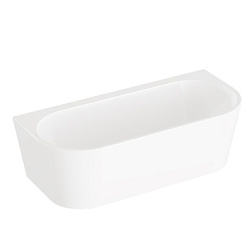 Акриловая ванна Geo 180х80 см, приставная, овальная, Vitra 65420006000 Vitra