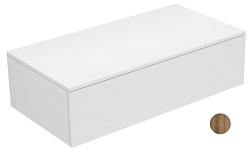 Тумба для ванной Edition 400 1 ящик, грецкий орех, подвесной монтаж 105х53,5х28,9 см, Keuco 31751680000 Keuco