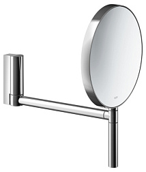 Настенное косметическое зеркало для ванной Plan круглое, 19 см, хром, Keuco 17649010002 Keuco