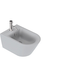 Биде Colori 35х55 см, цвет цемент матовый, подвесное, без крышки, Catalano 1BS55NRCS Catalano