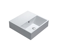 Подвесная раковина Verso 55х55х15 см, с полотенцедержателем, санфарфор, Catalano 55VE+PA55 Catalano