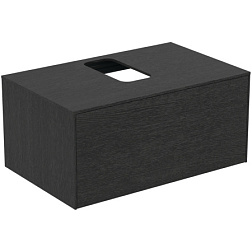 Модуль под раковину Conca 80х50,5х37 см, копченый дуб, система push-to-open, Ideal Standard T3929Y4 Ideal Standard