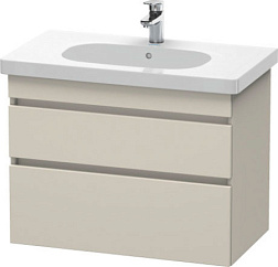 Модуль под раковину DuraStyle 80х45,3х61 см, серо-коричневый, Duravit DS648409191 Duravit