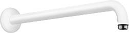 Настенный кронштейн для верхнего душа матовый, 38,9 см, белый цвет, Hansgrohe 27413700 Hansgrohe