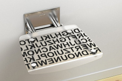 Сиденье для душа Ovo B Decor ovo-b-text, Ravak B8F0000030 Ravak