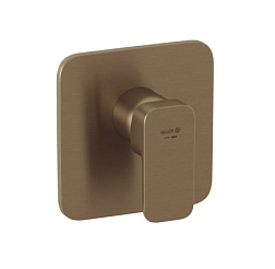 Лицевая часть встраиваемого смесителя Renon брашированная, 1 функция, бронза, Kludi 42755N175 Kludi