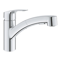 Смеситель для кухни с выдвижной лейкой Eurosmart, Grohe 30305001 Grohe