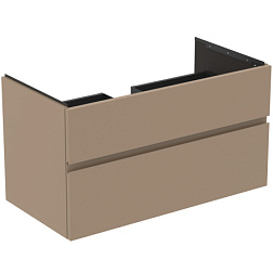 Модуль под раковину Finesse 100х50,5х55 см, серо-бежевый матовый, Ideal Standard E3397UP Ideal Standard