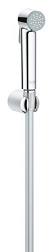 Лейка для гигиенического душа Tempesta-F шланг 1,25 м, металл, Grohe 27513001 Grohe